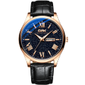 Top Marque De Luxe OPK 8102 Hommes Montre-Bracelet Hommes Montre Homme Montre De Mode Résistant À L&#39;eau Alliage Matériel En Cuir Relojes Horloge